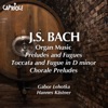 Bach, J.S.: Organ Music - Preludes and Fugues - Toccata and Fugue in D Minor - Chorale Preludes artwork