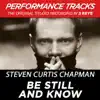 Be Still and Know (Performance Tracks) - EP album lyrics, reviews, download