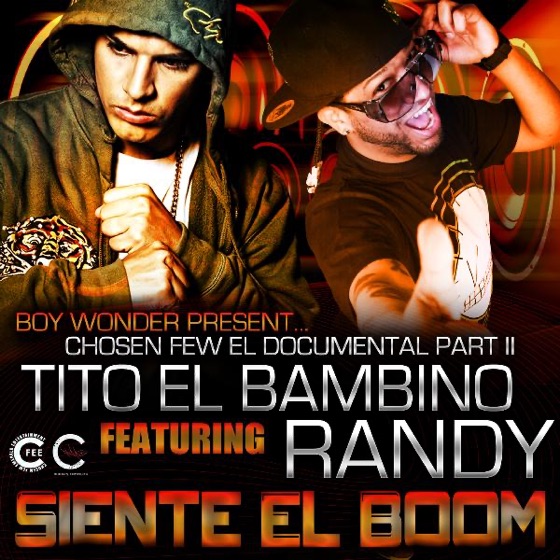 Cover artwork for Siente El Boom (feat. Randy)
