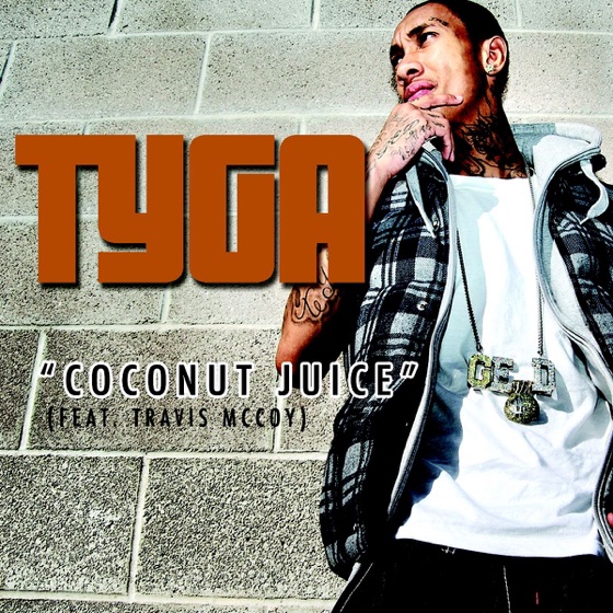Cover artwork for Coconut Juice (feat. Travis McCoy)
