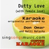 Dutty Love (With Female Lead) [Originally Performed By Don Omar & Natti Natasha] [Karaoke Audio Version] - Single