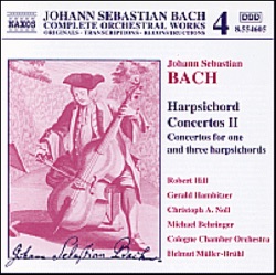 Gerald Hambitzer - Harpsichord Concerto in G Minor, BWV1058, I. Allegro