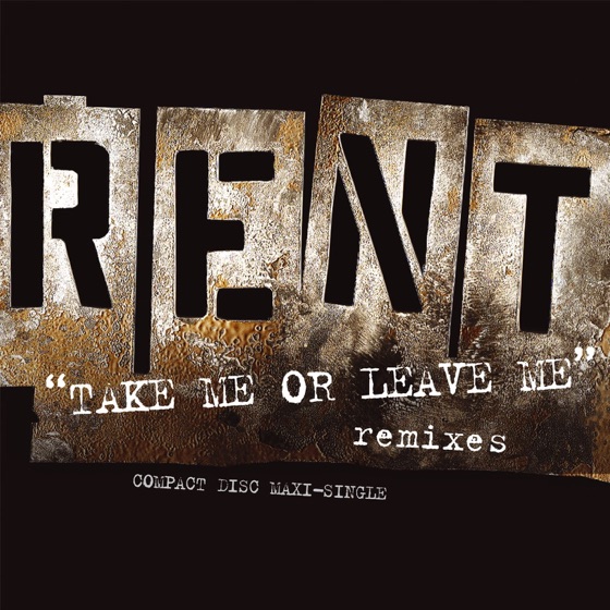 Cover artwork for Take Me or Leave Me (Tracy Young Mixshow)