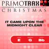 It Came Upon the Midnight Clear - Christmas Primotrax - Performance Tracks - EP album lyrics, reviews, download