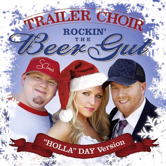Cover artwork for Rockin' the Beer Gut (Holla Day Version)