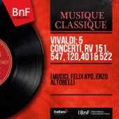 Vivaldi: 5 Concerti, RV 151, 547, 120, 401 & 522 (Mono Version, Arranged By Bruno Giuranna) artwork