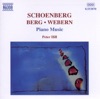 Schoenberg, Berg & Webern: Piano Music artwork