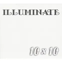 10x10 (weiß) - Illuminate