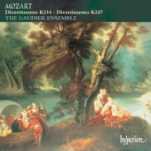 Mozart: Divertimenti K. 247 & 334 artwork