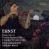 Ernst: Violin Music album cover