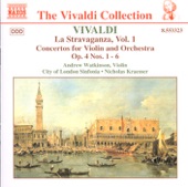 Vivaldi: "La Stravaganza" Concertos for Violin & Orchestra, Vol. 1 artwork