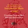Instrumental Music of 1600 (Music by Gabrieli, Morley, Holborne, Scheidt and Others) album lyrics, reviews, download
