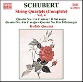 Schubert: Complete String Quartets, Vol. 4 artwork