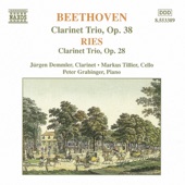 Clarinet Trio, Op. 38 (after the Septet, Op. 20), VI. Andante con moto alla Marcia, Presto artwork