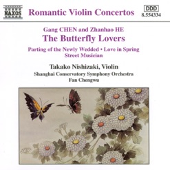 THE BUTTERFLY LOVERS CONCERTO cover art
