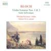 Violin Sonatas Nos.1 & 2/Suite Hebraique