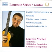 Laureate Series: Lorenzo Micheli: Guitar Recital artwork