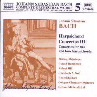 Concerto for Two Harpsichords in C minor, BWV 1060: Allegro by Cologne Chamber Orchestra, Helmut Müller-Brühl, Michael Behringer & Robert Hill song reviws