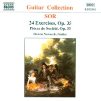 Fernando Sor Sor - Steven Novacek 24 Exercises Op. 35 / Pièces De Société Op. 33 Fernando Sor Sor - Steven Novacek 24 Exercises Op. 35 / Pièces De Société Op. 33