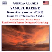 Barber: Knoxville: Summer of 1915; Essays for Orchestra Nos. 2 and 3 artwork