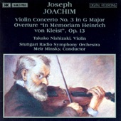 Joachim: Violin Concerto No. 3 in G Major artwork