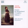Soler: Sonatas for Harpsichord, Vol. 1