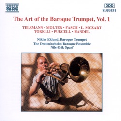 Art Of Baroque Trumpet, Leopold Mozart, Niklas Eklund & The Drottningholm Baroque Ensemble - Trumpet Concerto No. 1 In D Major: Allegro
