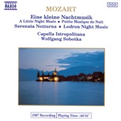 Mozart: Eine Kleine Nachtmusik, Serenata Notturna artwork