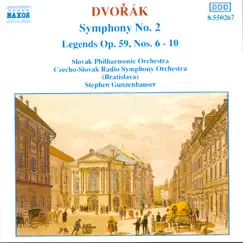 Dvořák: Symphony No. 2, Op. 4, B. 12 & Legends, Op. 59, B.122 by Czecho-Slovak Radio Symphony Orchestra, Slovenská filharmónia & Stephen Gunzenhauser album reviews, ratings, credits