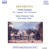 Beethoven: No. 5 'Spring' and No. 9 'Kreutzer' Sonatas artwork