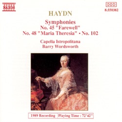 Barry Wordsworth & BBC Concert Orchestra - Symphony No. 48 in C Major, Hob. I:48, "Maria Theresa": II. Adagio