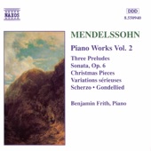 Mendelssohn: Piano Works Vol. 2 artwork