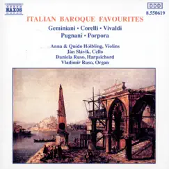 Italian Baroque Favourites by Anna Holbling, Daniela Ruso, Jan Slavik, Quido Holbling & Vladimir Ruso album reviews, ratings, credits