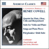 Henry Cowell: A Continuum Portrait, Vol. 1 artwork