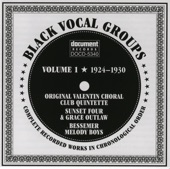 Black Vocal Groups Vol. 1 (1924-1930), 2005