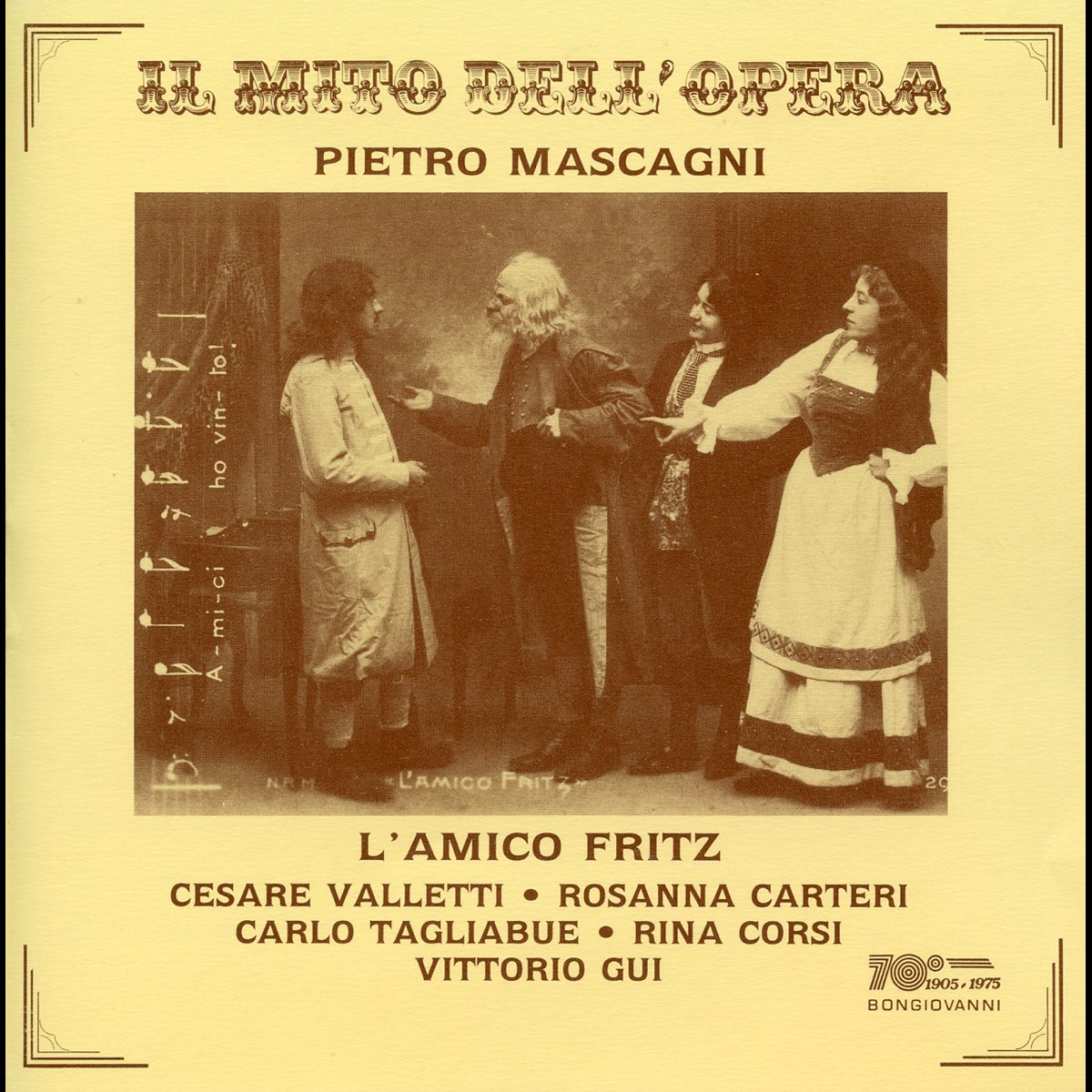 Rosanna Carteri Carlo liabue Cesare Valletti Vittorio Gui Rai国立交響楽団 Walter Artioli Coro De Milano Della Rai リーナ コルシ ピエール ルイジ ラティヌッチ Stefania Pirandelloの Mascagni L Amico Fritz Live をapple Musicで