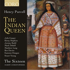 PURCELL/THE INDIAN QUEEN cover art