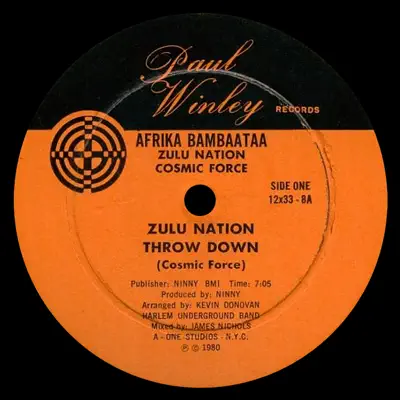 Zulu Nation Throw Down - Single - Afrika Bambaataa
