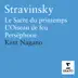 Stravinsky: Le Sacre du Printemps, L'Oiseau de feu & Perséphone album cover