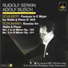 Schubert: Fantasia D. 934 & Schumann: Sonatas Op. 105 and 121 album lyrics, reviews, download