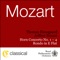 Horn Concerto No. 4 In e Flat, K. 495 - Rondo: Allegro Vivace artwork