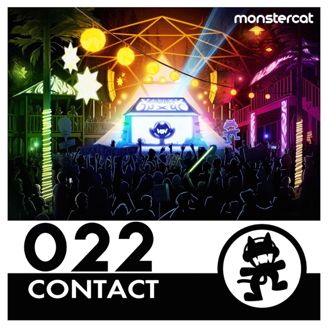 San Holo Monstercat 022: Contact Album Cover