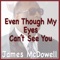 Even Though My Eyes Can't See You - James McDowell lyrics