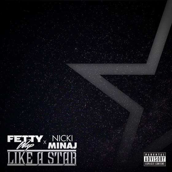 Cover artwork for Like a Star (feat. Nicki Minaj)