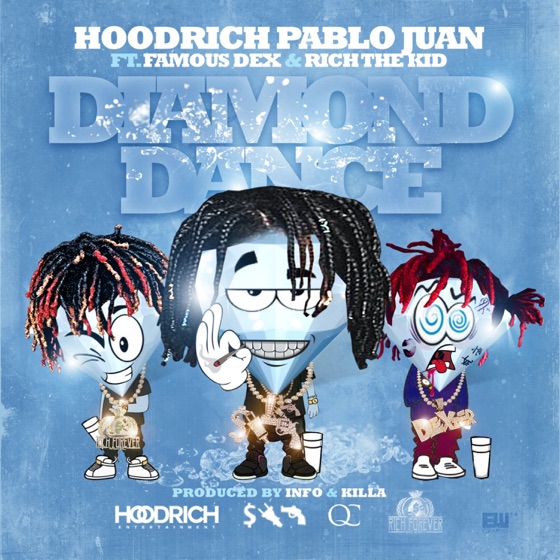 Cover artwork for Diamond Dance (feat. Famous Dex & Rich The Kid)