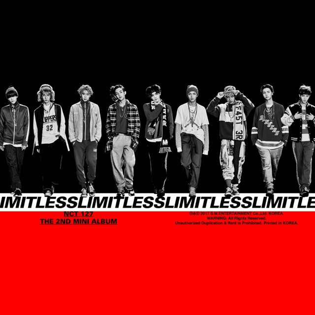 NCT 127 NCT#127 LIMITLESS - The 2nd Mini Album - EP Album Cover