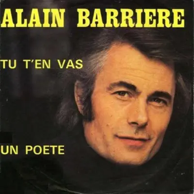 Tu T'en Vas - Single - Alain Barrière