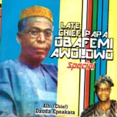 Late Chief Papa Obafemi Awolowo Special artwork