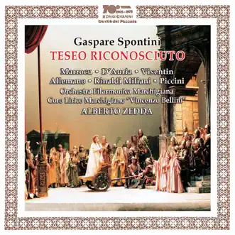 Spontini: Teseo riconosciuto (Live) by Paoletta Marrocu, Diego D'Auria, Sonia Visentin, Carlo Allemano, Stefano Rinaldi Miliani, Daniela Piccini, Orchestra Filarmonica Marchigiana, Coro Lirico Marchigiano 'V. Bellini' & Alberto Zedda album reviews, ratings, credits