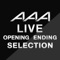 AAA LIVE SET LIST『opening/ending Collection』 ジャケット写真